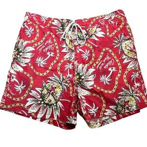 POLO RALPH LAUREN 90’s y2k Aloha Hawaii Swim Shorts Men’s XL